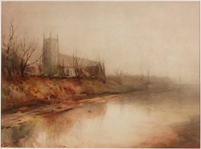 Autumn - Hurworth on Tees by George Edward Horton