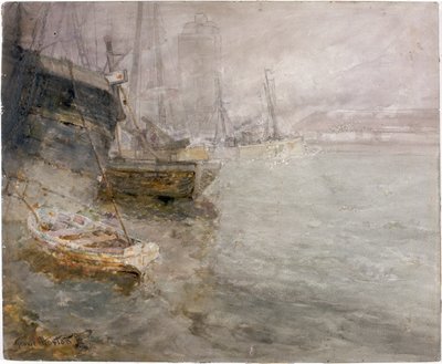 North Shields Fish Quay by George Edward Horton