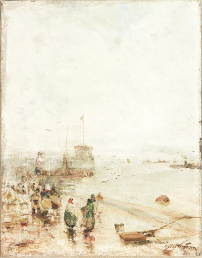North Shields Fish Quay by George Edward Horton