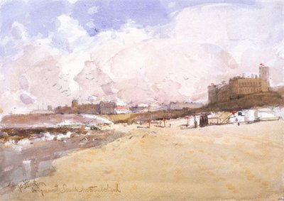 On Tynemouth Sands by George Edward Horton