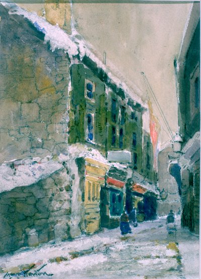 Winter, Clive Street, North Shields by George Edward Horton