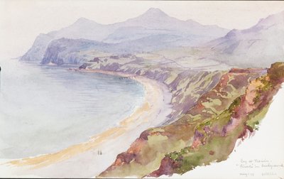 Bay at Nevin, Wales, 1899 by George Elbert Burr