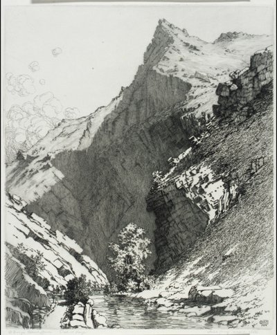 Bear Creek Canyon, Denver, Colorado by George Elbert Burr