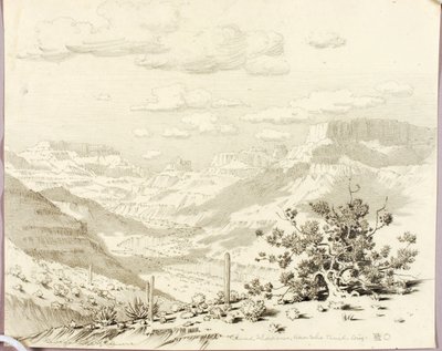 Cloud Shadows, Apache Trail, Arizona by George Elbert Burr