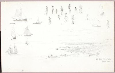 Criccieth, North Wales by George Elbert Burr