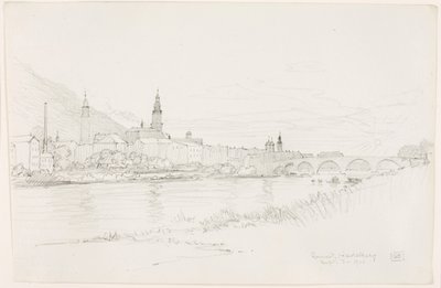 Sunset, Heidelberg by George Elbert Burr