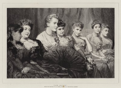 Fair Critics by George Elgar Hicks
