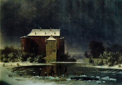Haunted House in the Snow by George Emil Libert