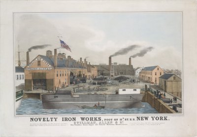 Novelty Iron Works, Foot of 12th St. E.R. New York by George Endicott