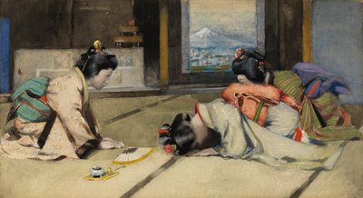 An at-home in Japan, or Salutations by George F. Henry
