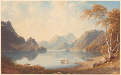 A Loch in Scotland by George Fennel Robson