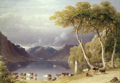 Head of Ullswater in the Lake District by George Fennel Robson
