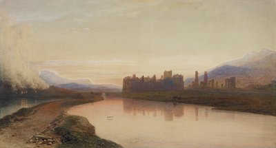 Neath Abbey, Glamorganshire by George Fennel Robson