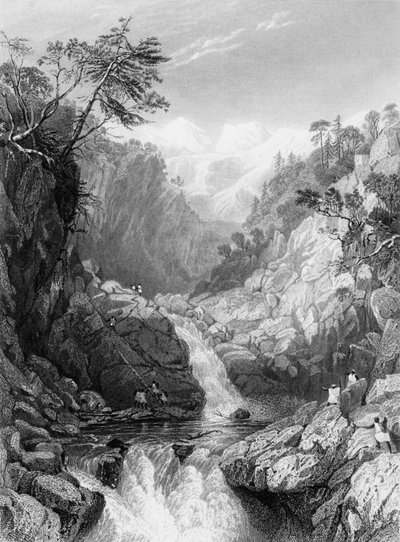 View near the Source of the Jumna by George Francis White