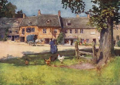 Old Stocks, Stow on the Wold by George Franck Nicholls