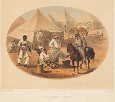 Camp Scene, Indian Mutiny by George Francklin Atkinson