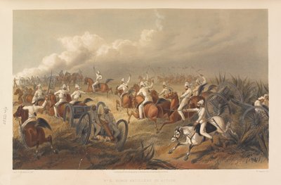 Horse Artillery in Action, 1857 by George Francklin Atkinson