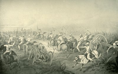 Indian Horse Artillery Galloping Into Action, 1850s, 1901 by George Francklin Atkinson