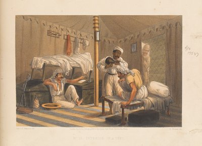 Interior of a Tent, 1857 by George Francklin Atkinson
