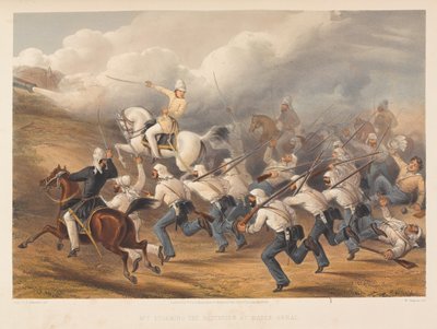 Storming the Batteries at Badle-Serai by George Francklin Atkinson