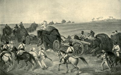 The Advance of the Siege Train to Delhi, 1857 by George Francklin Atkinson