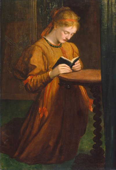 May Prinsep (Prayer) by George Frederic Watts