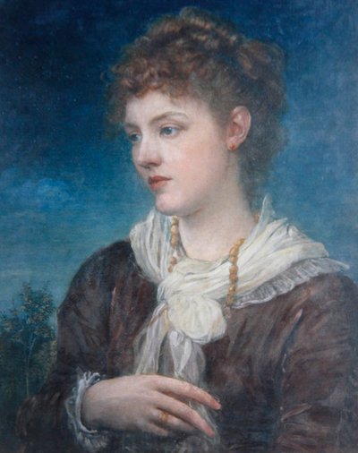 Portrait of Calliope Coronio by George Frederic Watts