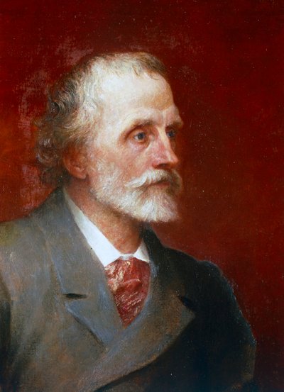 Portrait of George Meredith by George Frederic Watts