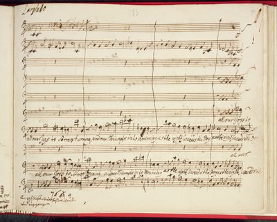 Original Score for Handel