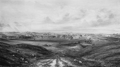 An extensive View of Winchester by George Frederick Prosser