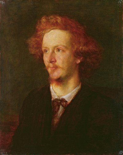 Portrait of Algernon Charles Swinburne, 1867 by George Frederick Watts