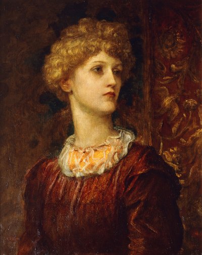 Portrait of Dorothy Dene, Bust Length by George Frederick Watts
