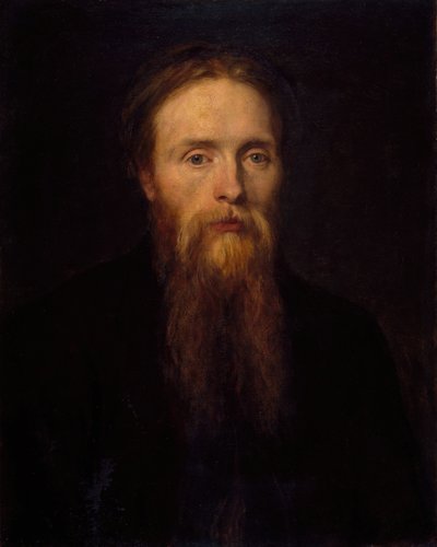 Portrait of Sir Edward Burne-Jones by George Frederick Watts