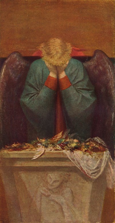 The Sorrowing Angel by George Frederick Watts