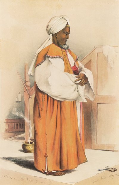 Karel, a Respected Malay Priest in Cape Town by George French Angas