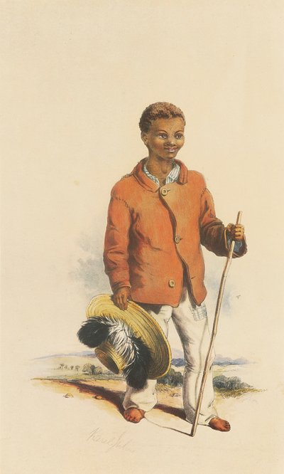 Karl Julius is a Hottentot Herd-Boy by George French Angas