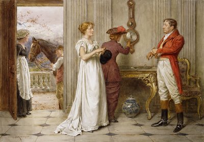 A Southerly Wind and a Cloudy Sky by George Goodwin Kilburne