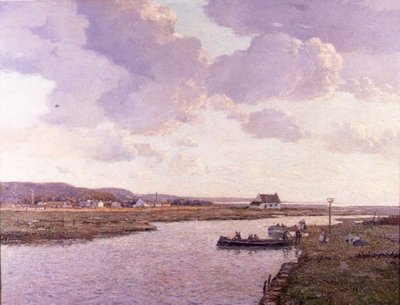 Rhyl Estuary, North Wales by George Graham