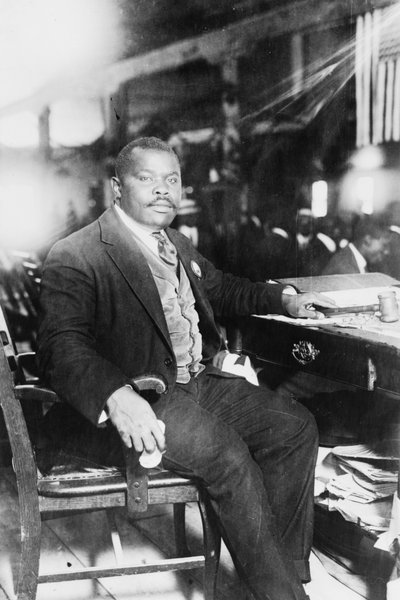 Marcus Garvey (1887-1940), Pan Africanist and Jamaican national hero by George Grantham   Bain News Service Bain
