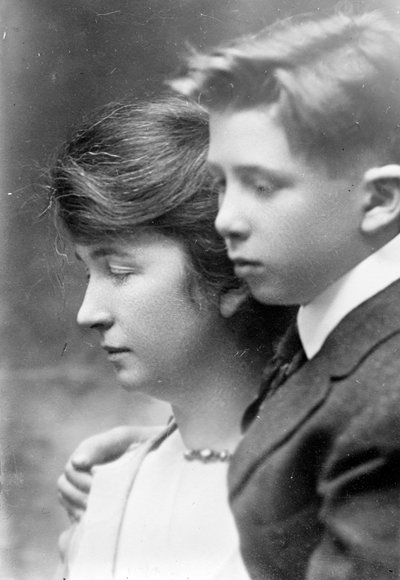 Margaret and her son Stuart, c.1919 by George Grantham Bain