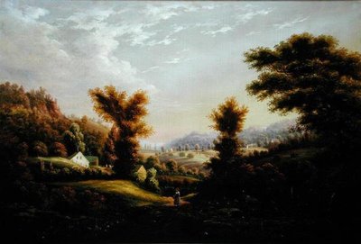 Girl on a Path by George Gunter Hartwick