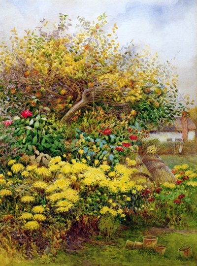The Tangle of Autumn, Temple Grafton, Warwicks by George H. Hughes