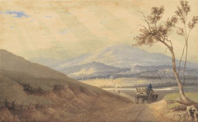 A Gleamy Effect—Hollidaysburg, Pennsylvania, 1835-40 by George Harvey