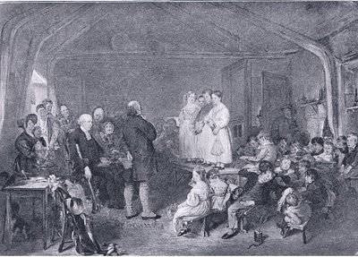 Catechising in a School Room, from The Magazine of Art 1893, Cassell and Company, 1893 by George Harvey