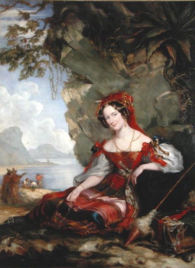 Lady Montague as a Gypsy by George Hayter