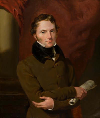 Portrait of Lord John Russell, Afterwards the 1st Earl Russell by George Hayter