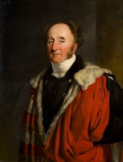 Portrait of Orlando, 1st Earl of Bradford of the second creation by George Hayter