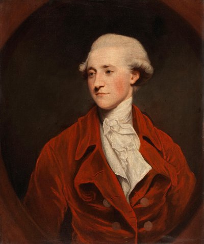 Portrait of Richard Burke, Son of Edmund Burke, Parliamentary Agent of the Catholic Committee (1758-1794) by George Hayter