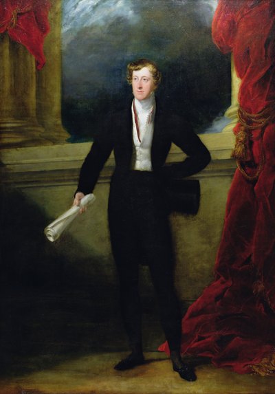 Portrait of William Spencer Cavendish, 6th Duke of Devonshire, c.1822-86 by George Hayter