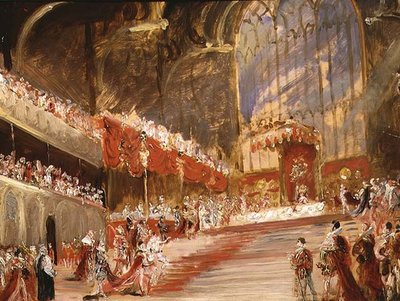 The Coronation of King George IV by George Hayter